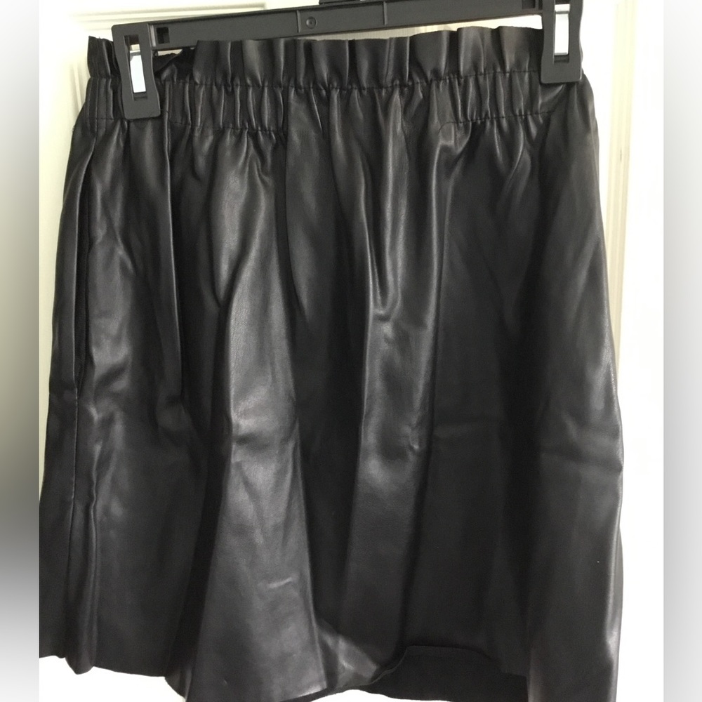 Zara Pleather skirt